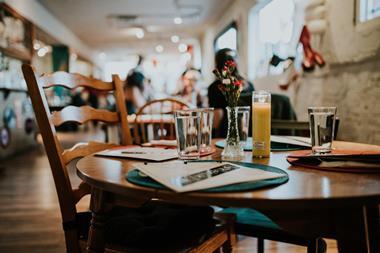 restaurant table