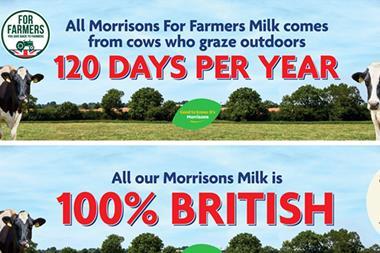Morrisons Milk for Farmers POS