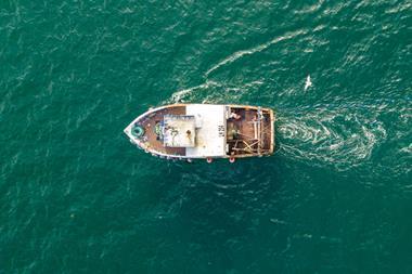 Trawler - stock photo