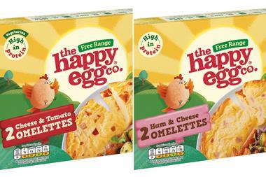 Noble Foods and the Happy Egg Co expand frozen omelette range with two new flavours