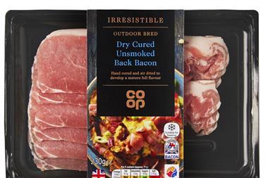 co-op irresistible bacon