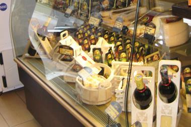 Dziugas cheese shop