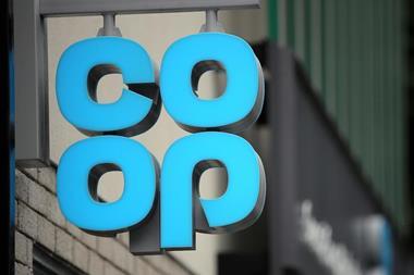 Co-op logo on store front