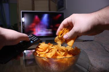 tv junk food snacks health