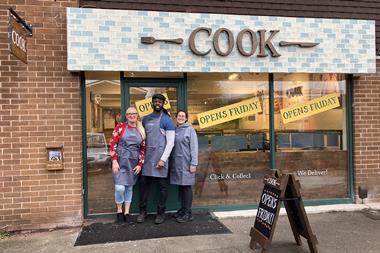 Cook store staff