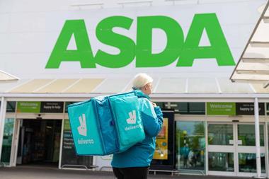 Asda expands on demand partnership with Deliveroo