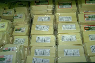 Packaged cheese