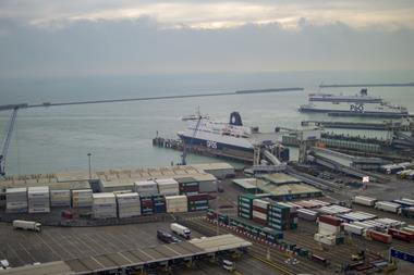 Dover port P&O ferries