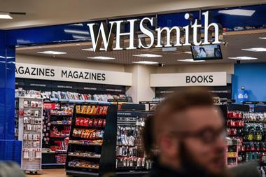 WH Smiths Travel store front