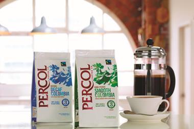 Percol recyclable packaging coffee