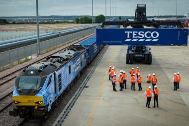 Tesco train 2024 image