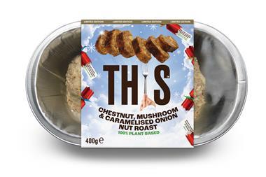 This Chestnut Mushroom & Caramelised Onion Nut Roast