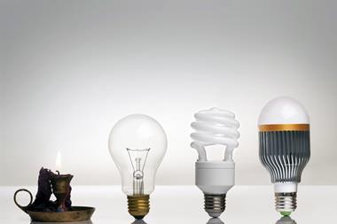Evolution of the light bulb