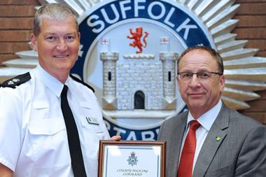 Roger Grosvenor police award