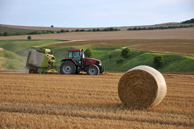 harvest on farm - getty
