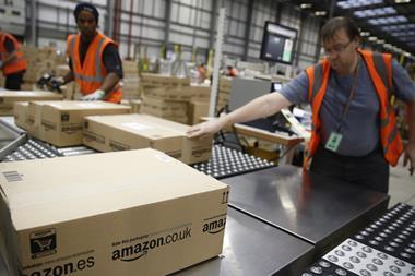 amazon workers warehouse one use