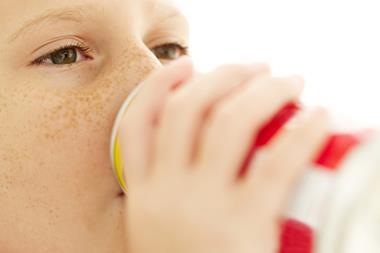 kid drinking drink can sugar energy