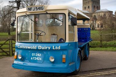 Cotteswold Dairy milk float