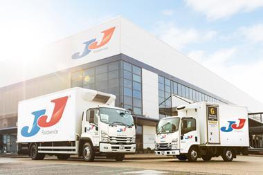 JJ Foodservice trucks