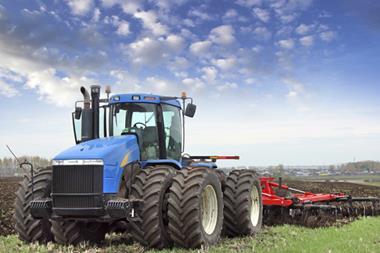 Farming tractor