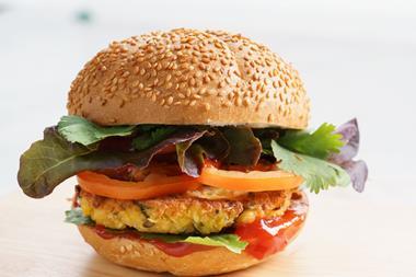 vegan veggie burger
