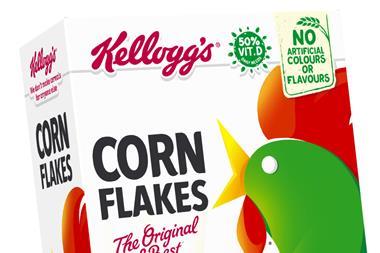 Kellogg's Corn Flakes, 50% RDA vitamin D