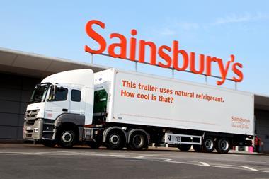 sainsburys lorry