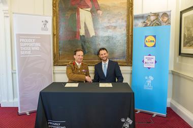 Lidl signs Armed Forces Covenant