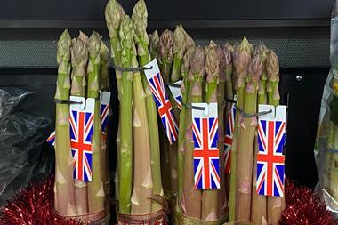 M&S British Asparagus for Christmas 2024