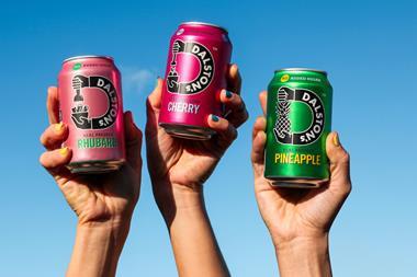 Dalston's Cans in air