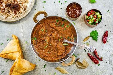 tesco finest curry range