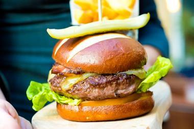 pretzel burger Ditsch