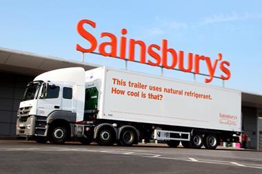 sainsburys lorry