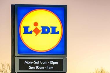 lidl store sign