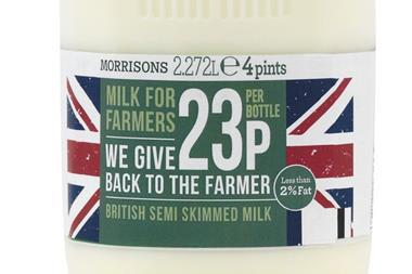 Morrisons Milk For Farmers semi skimmed