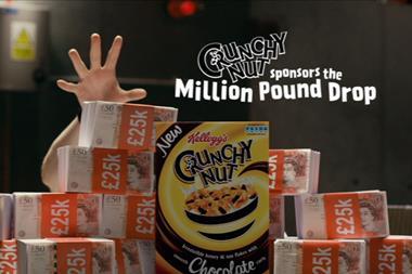 Kellogg's Crunchy Nut Million-Pound Drop ad