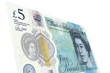New five pound note _fiver
