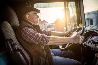 lorry driver GettyImages-1389464002