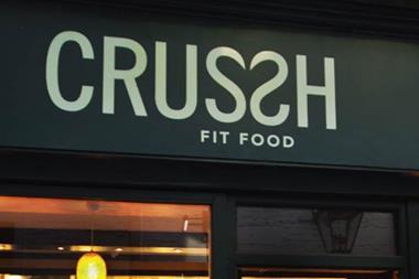 Crussh's latest rebrand saw LFLs rise on average by 28%