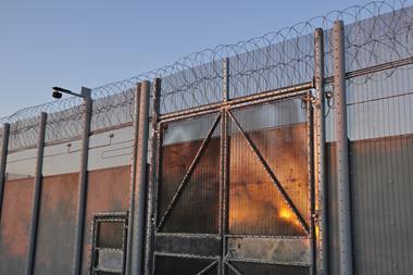prison gates