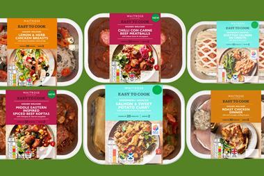 waitrose easy to cook ready meal range