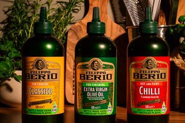 Filippo Berio squeezy bottles