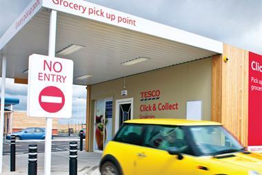 Click and collect used by just 3% of grocery shoppers