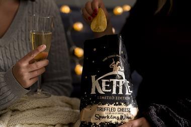 Kettle Truffled Cheese And A Splash Of English Sparking Wine