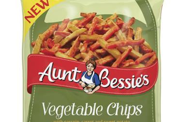 Aunt Bessie's veg chips