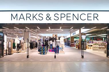 mands marks and spencer store sign clothing fashion