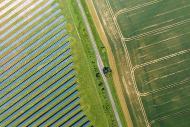 solar farm farmland