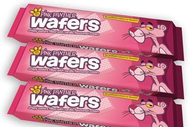 pink panther wafers