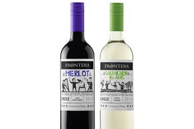 Frontera wine redesign