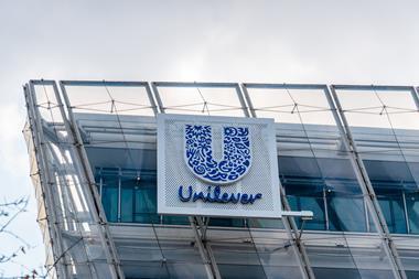 unilever building sign GettyImages-1308621282